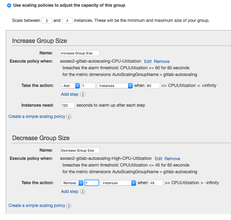 Readme · Aws · High-availability · University · Help · GitLab